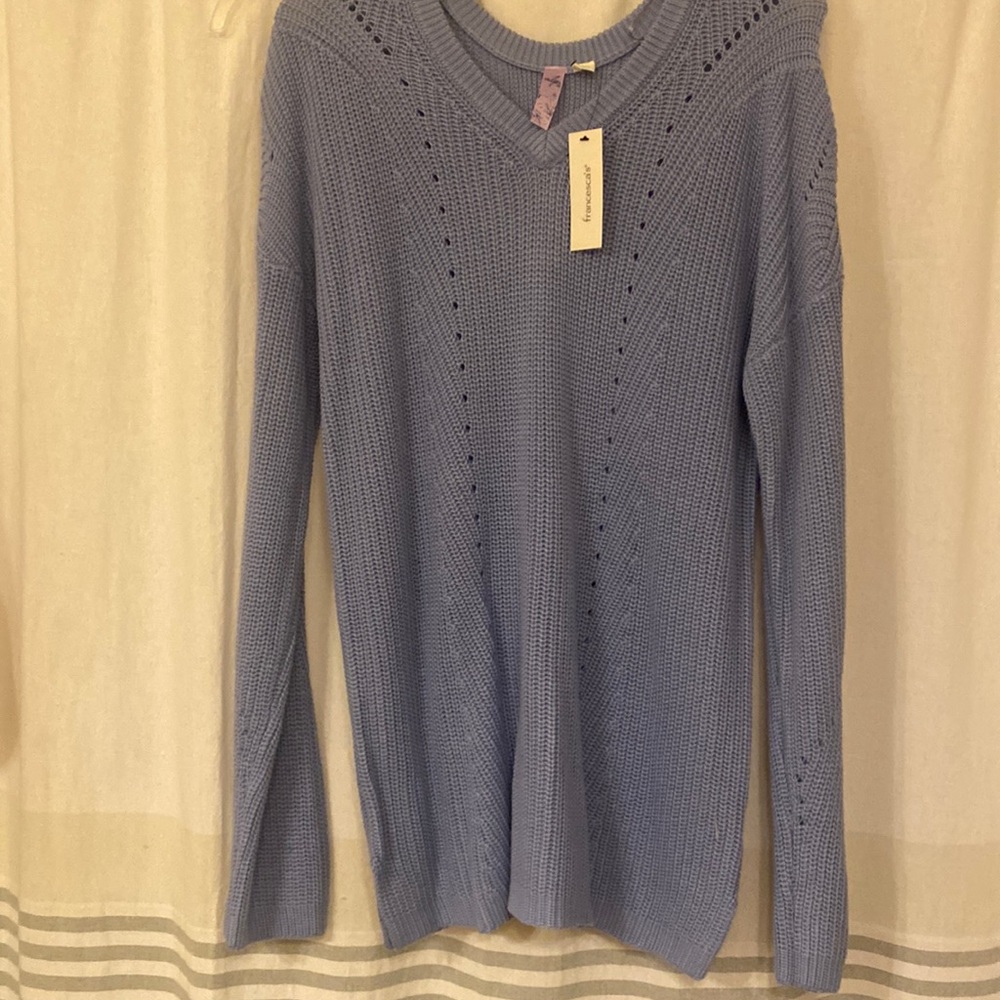 Lace up Sweater
